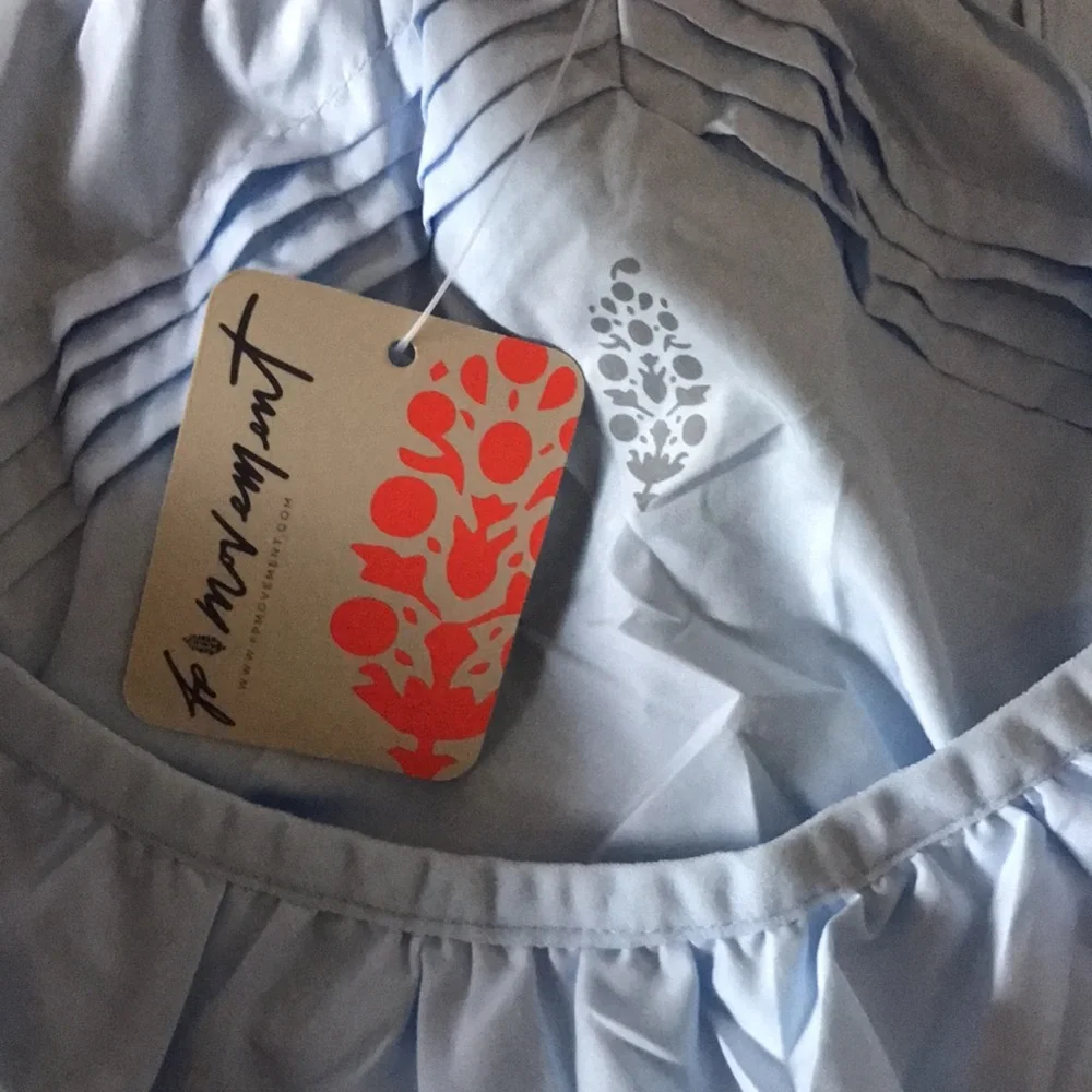 FREE PEOPLE MOVEMENT Get Your Flirt On Short baseline blue - Picture 8 of 8